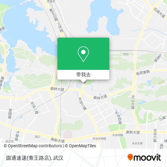 圆通速递(青王路店)地图