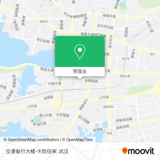 交通银行大楼-卡部信审地图