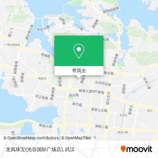 龙凤珠宝(光谷国际广场店)地图