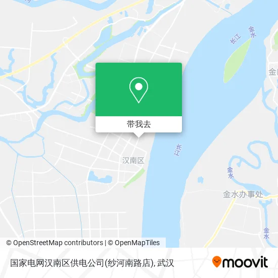 国家电网汉南区供电公司(纱河南路店)地图