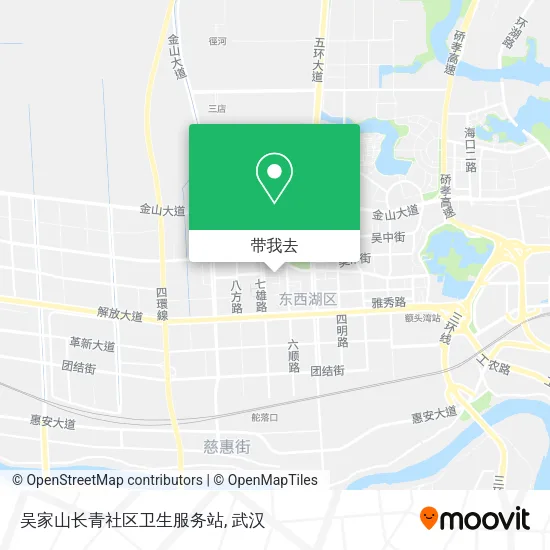 吴家山长青社区卫生服务站地图