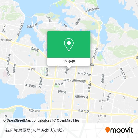 新环境房屋网(米兰映象店)地图