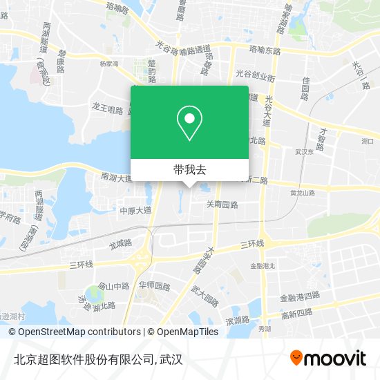 北京超图软件股份有限公司地图