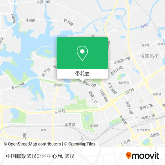 中国邮政武汉邮区中心局地图