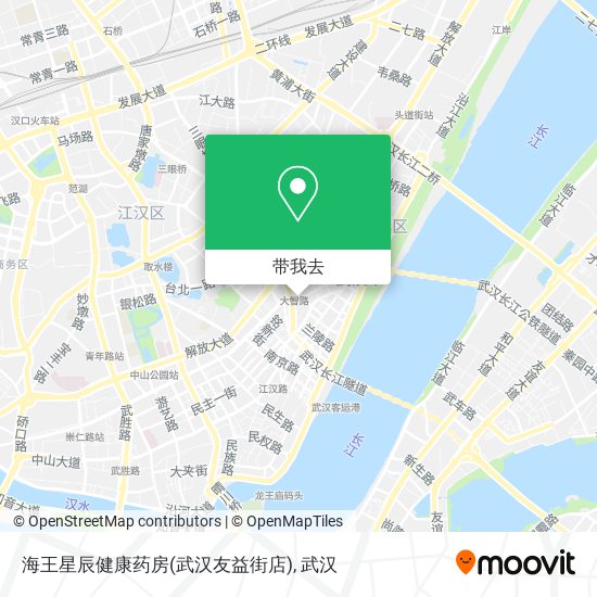 海王星辰健康药房(武汉友益街店)地图