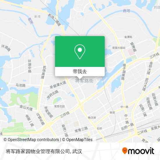 将军路家园物业管理有限公司地图