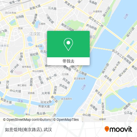 如意馄饨(南京路店)地图