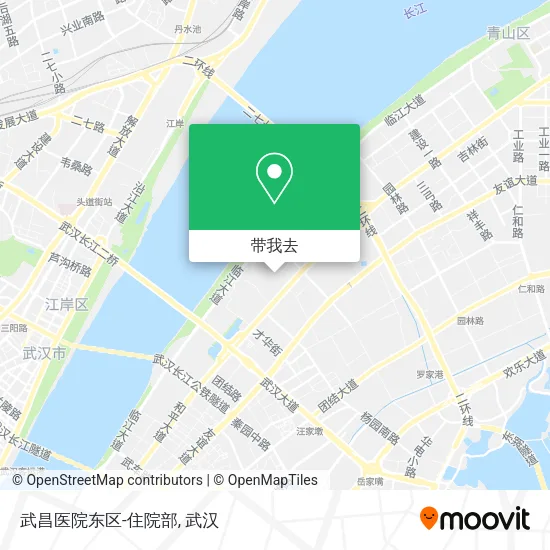 武昌医院东区-住院部地图