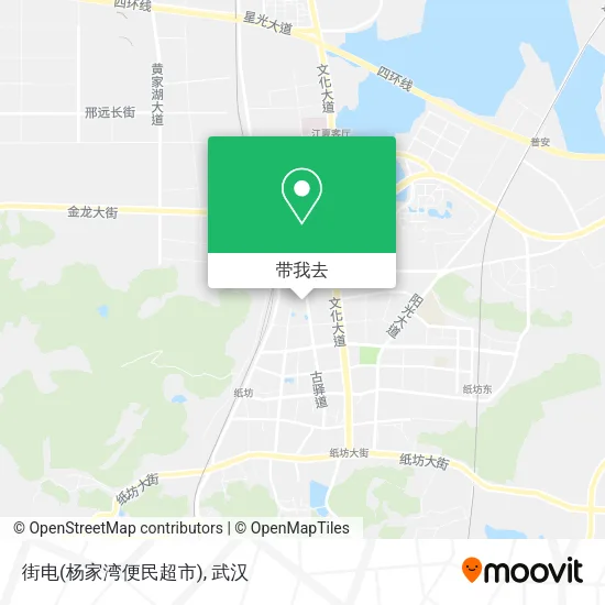街电(杨家湾便民超市)地图
