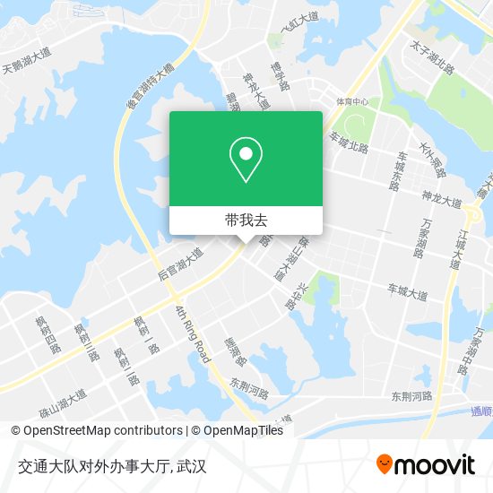 交通大队对外办事大厅地图