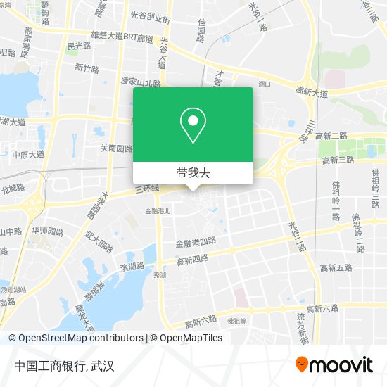 中国工商银行地图