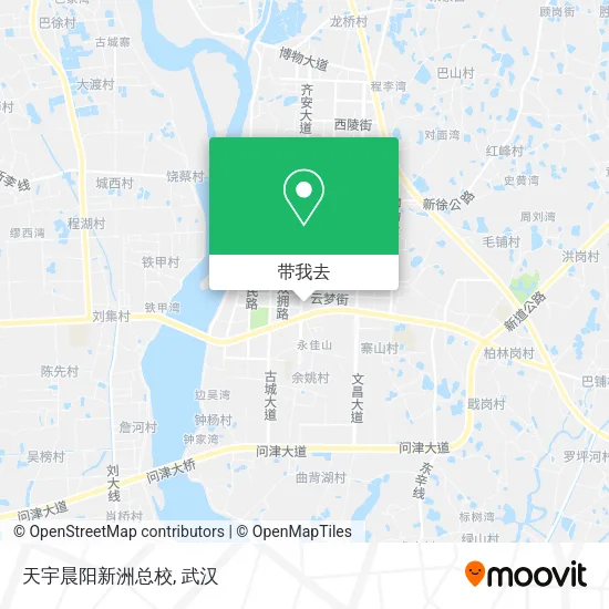 天宇晨阳新洲总校地图