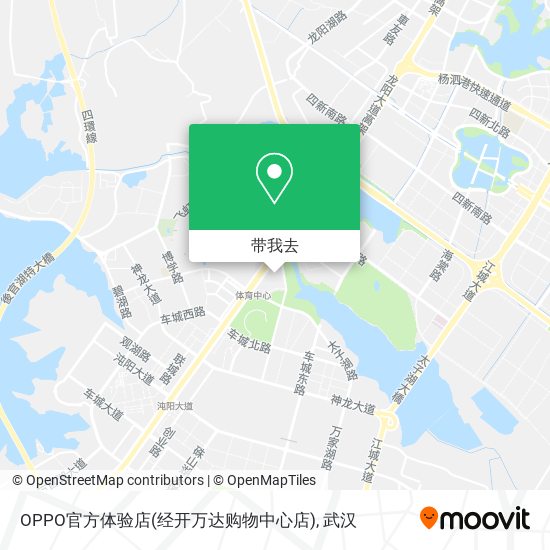 OPPO官方体验店(经开万达购物中心店)地图
