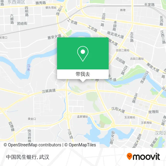 中国民生银行地图