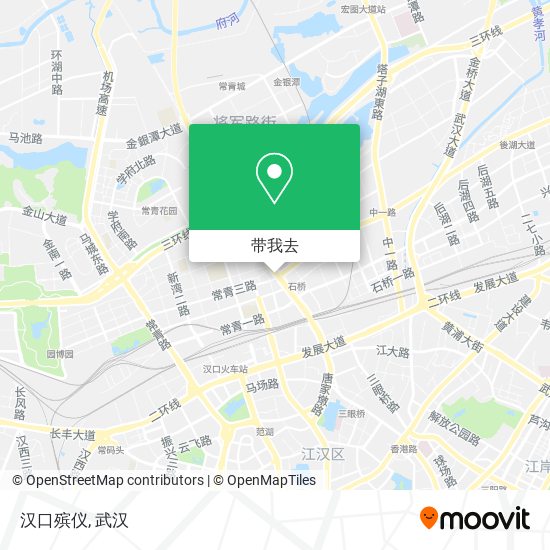 汉口殡仪地图