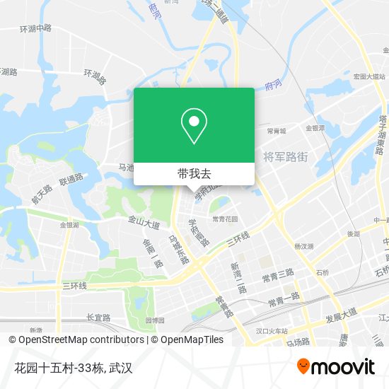 花园十五村-33栋地图