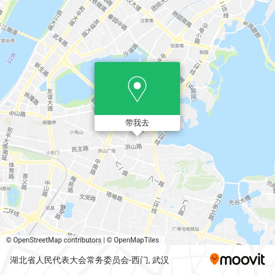 湖北省人民代表大会常务委员会-西门地图