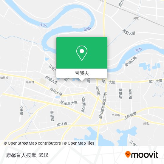康馨盲人按摩地图