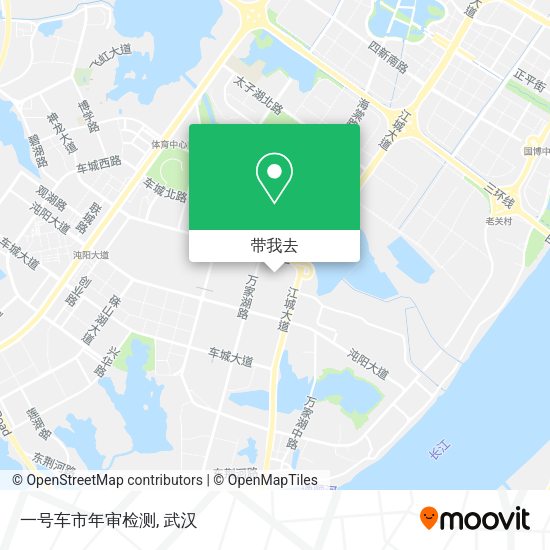 一号车市年审检测地图