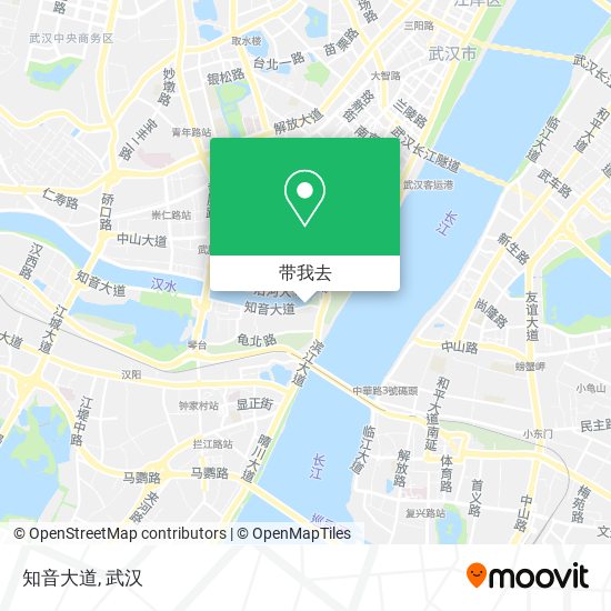 知音大道地图