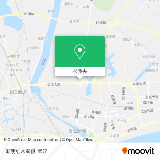 新明红木家俱地图