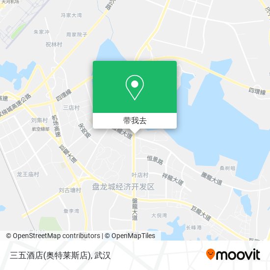 三五酒店(奥特莱斯店)地图