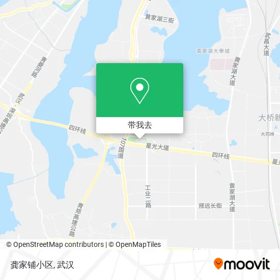 龚家铺小区地图