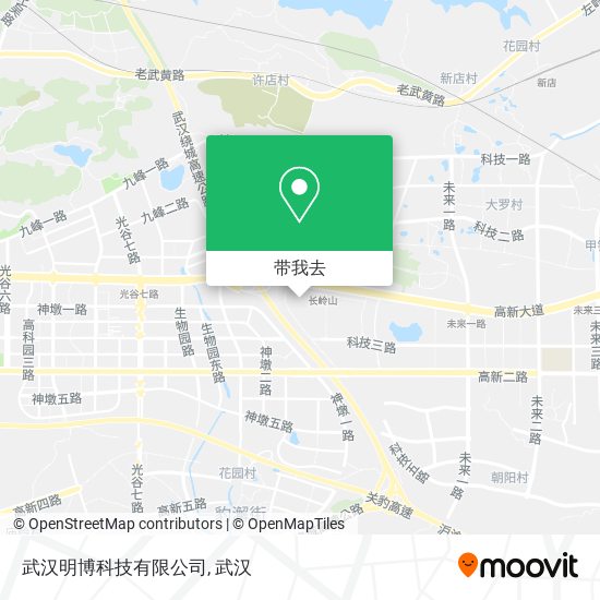 武汉明博科技有限公司地图