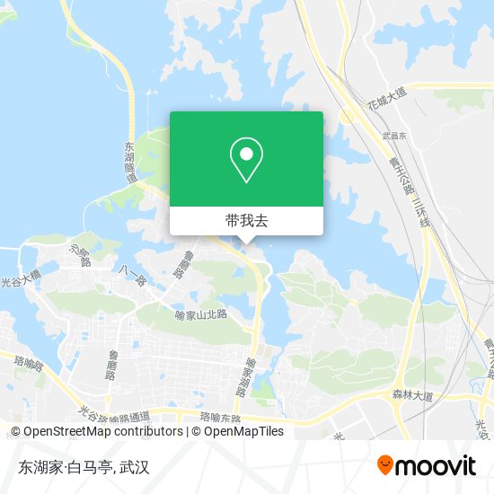 东湖家·白马亭地图