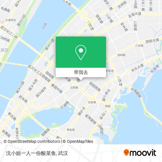沈小姐一人一份酸菜鱼地图