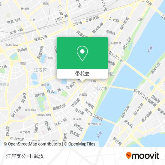 江岸支公司地图