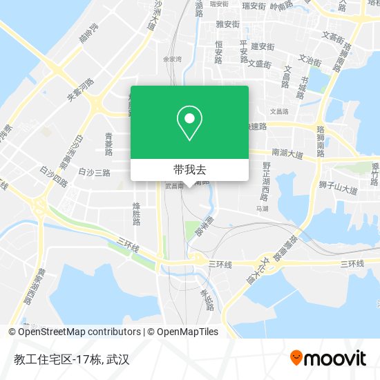 教工住宅区-17栋地图