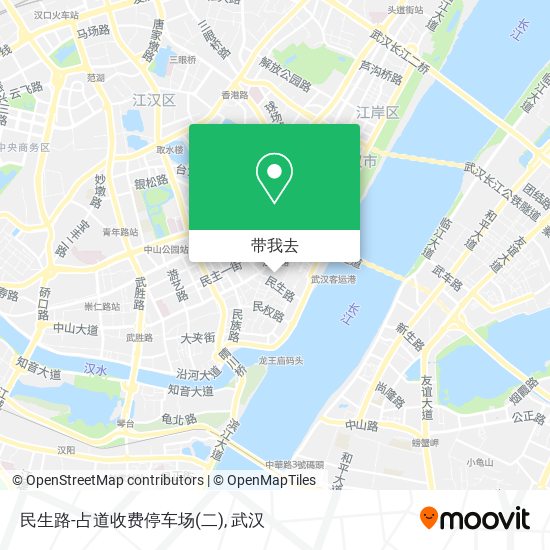 民生路-占道收费停车场(二)地图