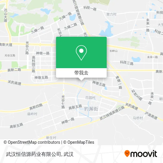 武汉恒信源药业有限公司地图