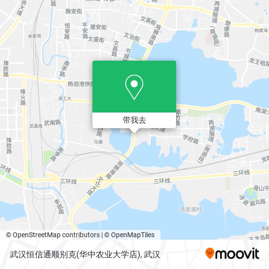 武汉恒信通顺别克(华中农业大学店)地图