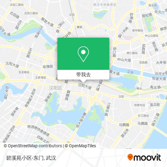 碧溪苑小区-东门地图