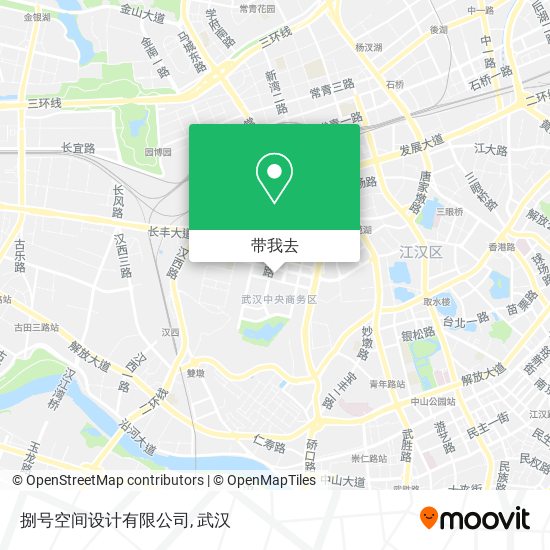 捌号空间设计有限公司地图
