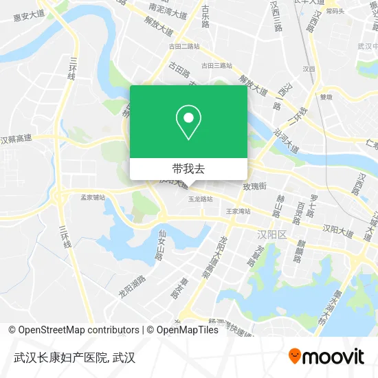 武汉长康妇产医院地图