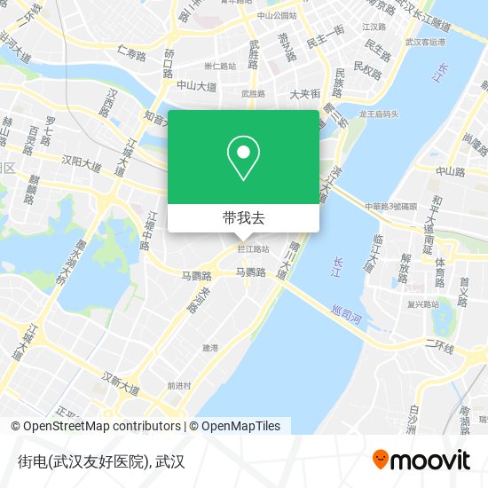 街电(武汉友好医院)地图