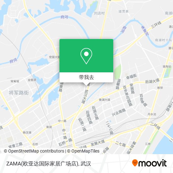 ZAMA(欧亚达国际家居广场店)地图