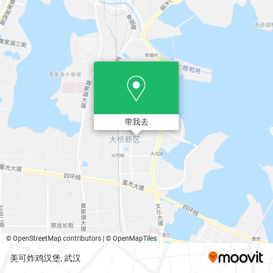 美可炸鸡汉堡地图