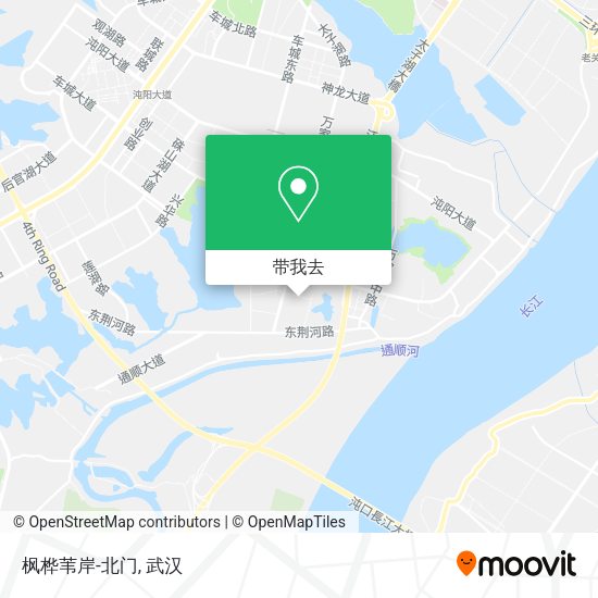 枫桦苇岸-北门地图