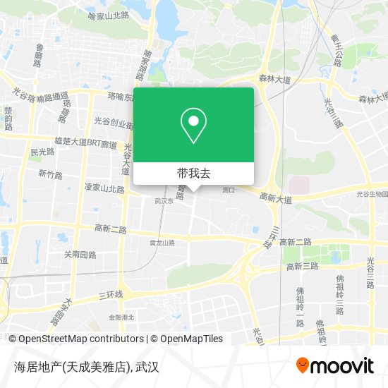 海居地产(天成美雅店)地图