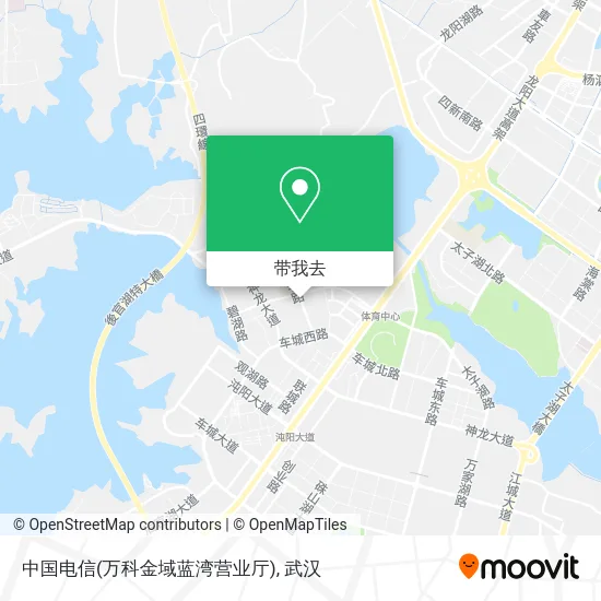 中国电信(万科金域蓝湾营业厅)地图