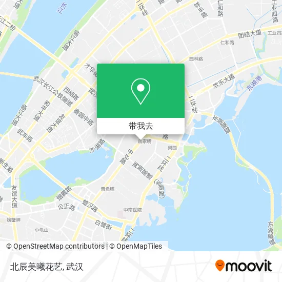 北辰美曦花艺地图