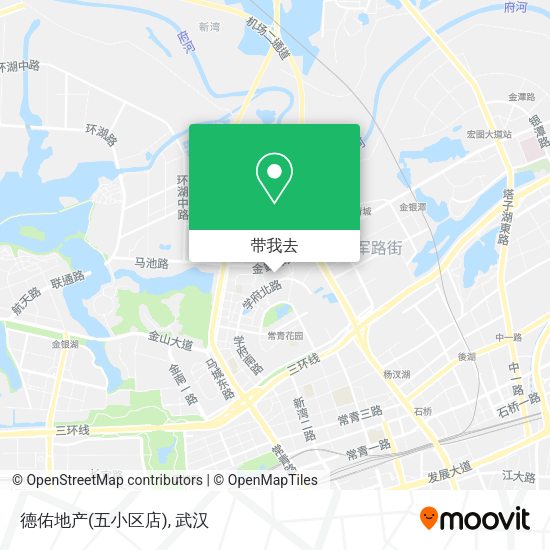 德佑地产(五小区店)地图