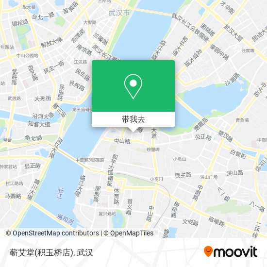 蕲艾堂(积玉桥店)地图