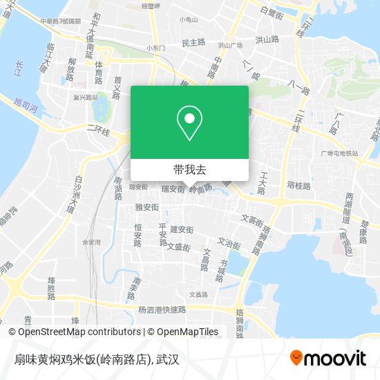 扇味黄焖鸡米饭(岭南路店)地图