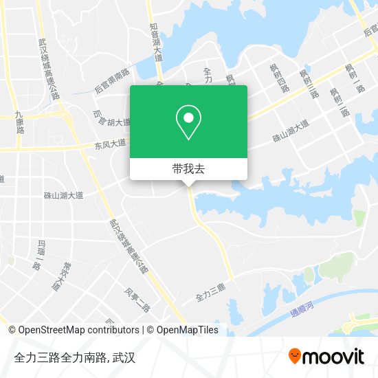全力三路全力南路地图