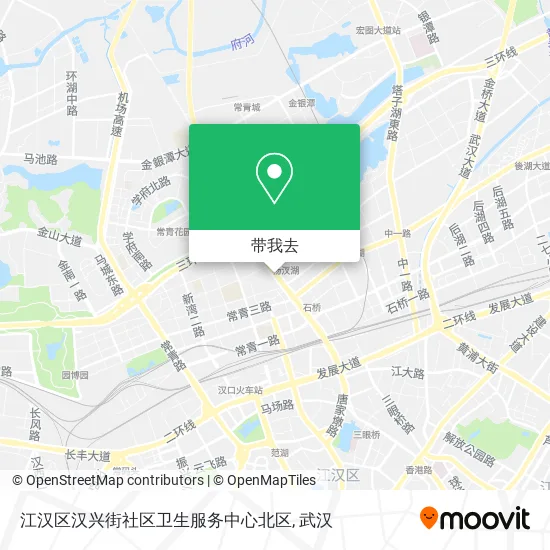 江汉区汉兴街社区卫生服务中心北区地图